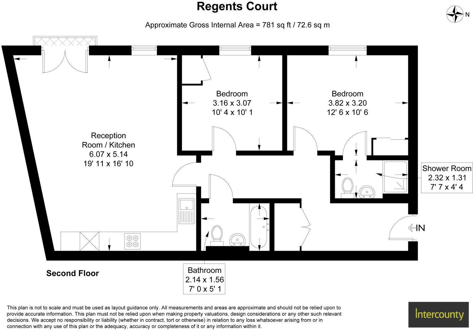South Street, Bishop's Stortford, Hertfordshire, CM23 floorplan