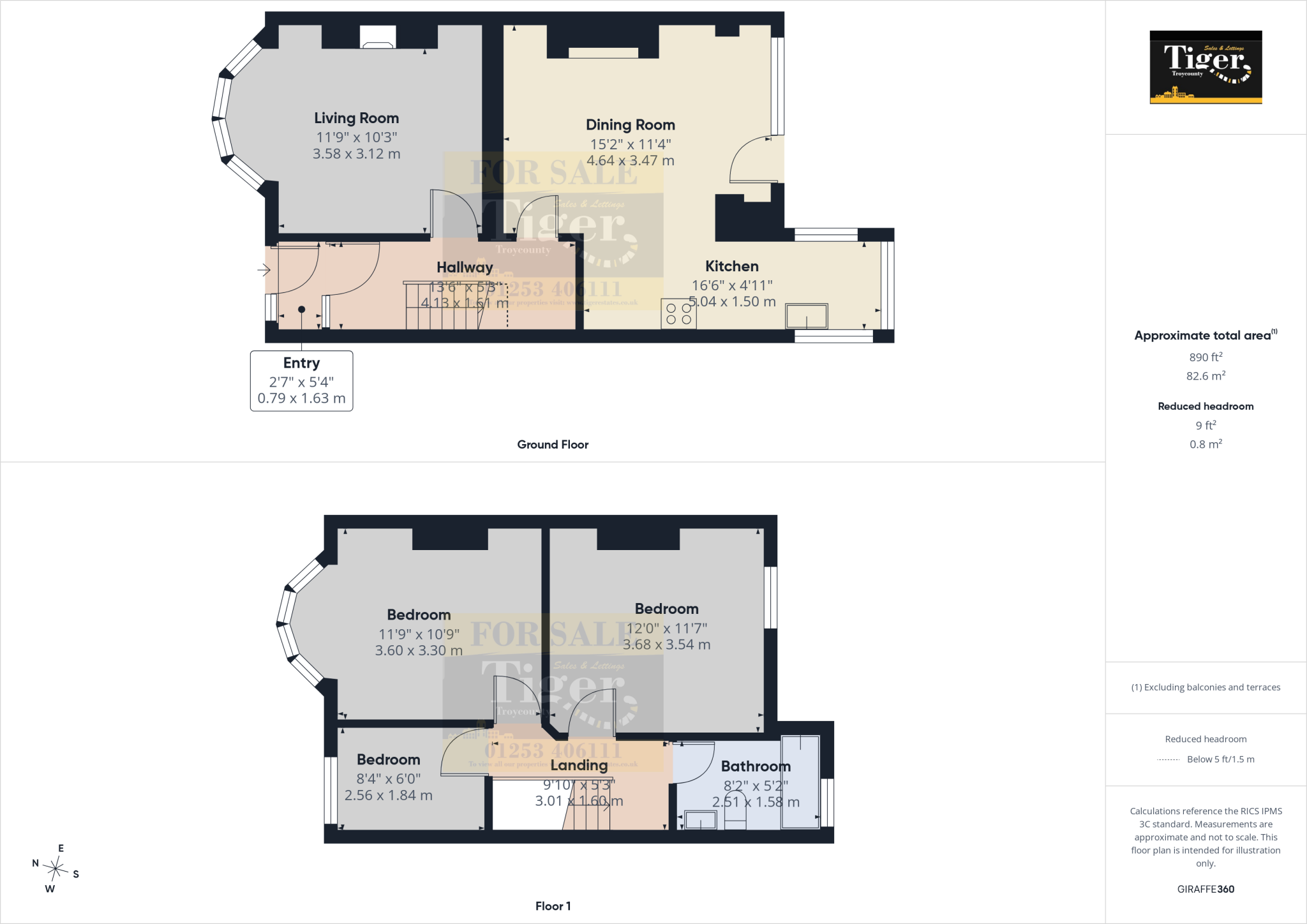 Gainsborough Road, Blackpool floorplan