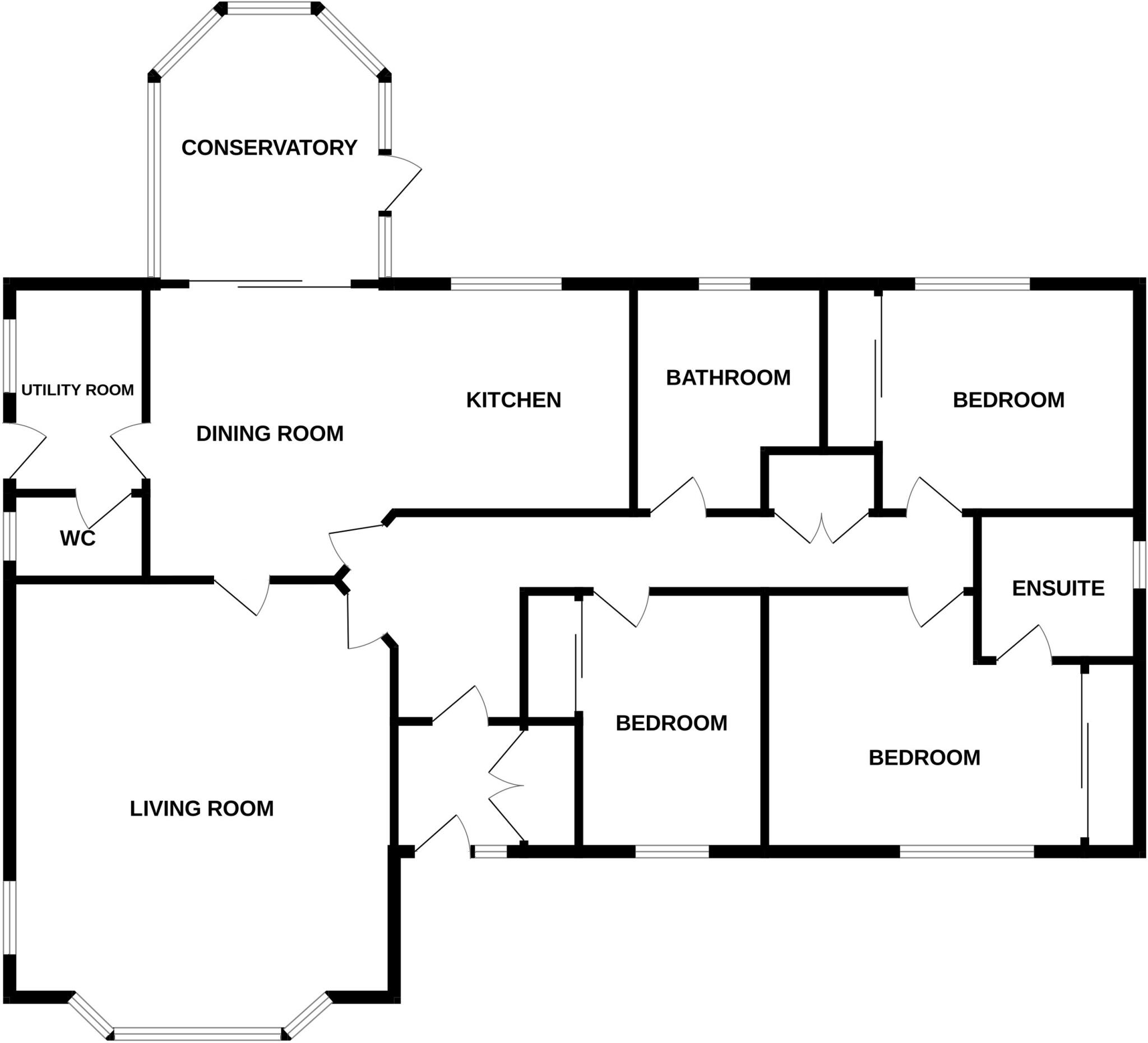 7 Woodside Gardens, Invergordon, IV18 floorplan