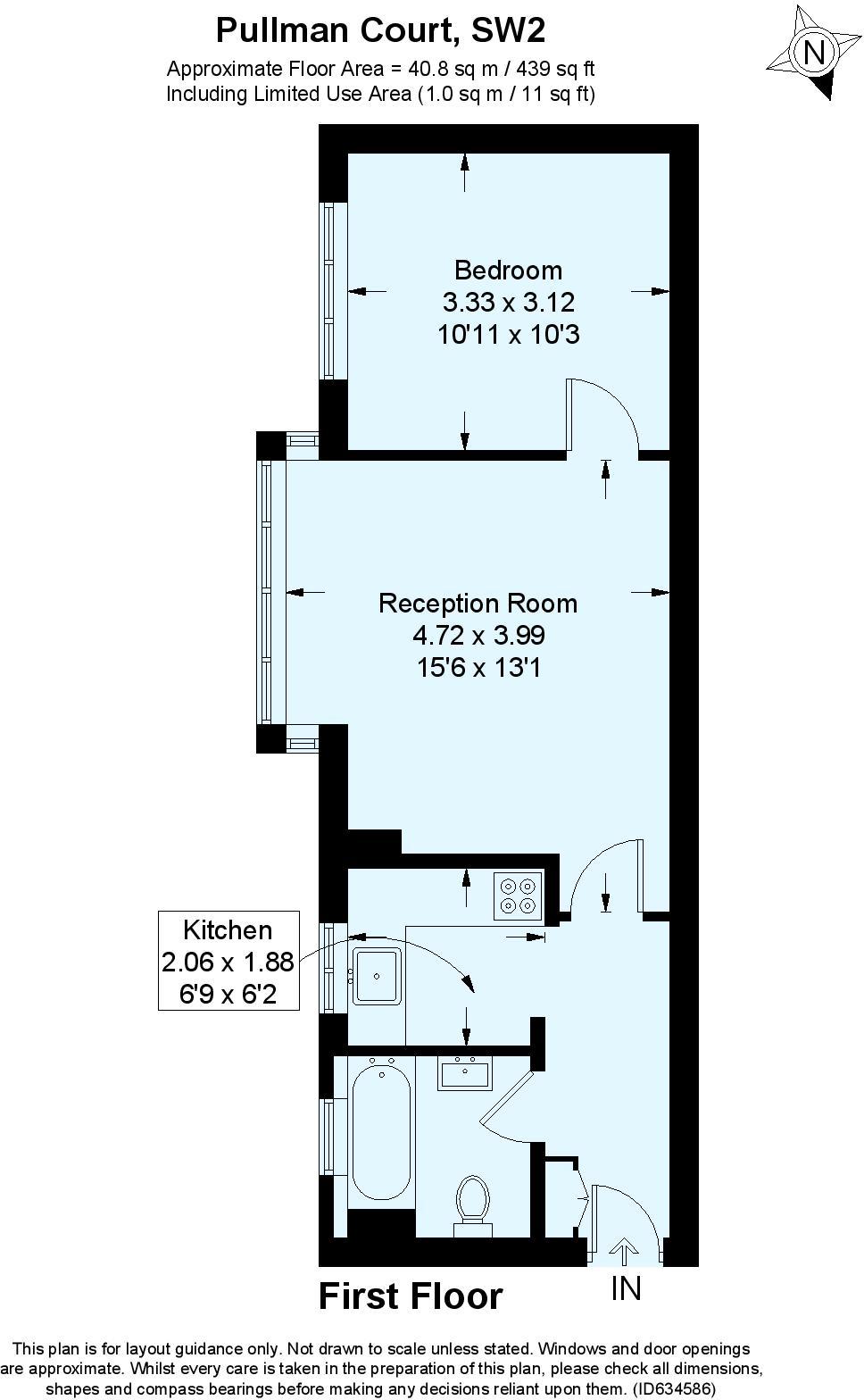 Pullman Court, Streatham Hill, London, SW2 floorplan