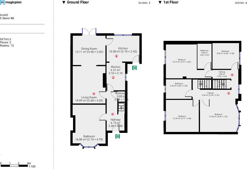 Storer Road, Loughborough floorplan