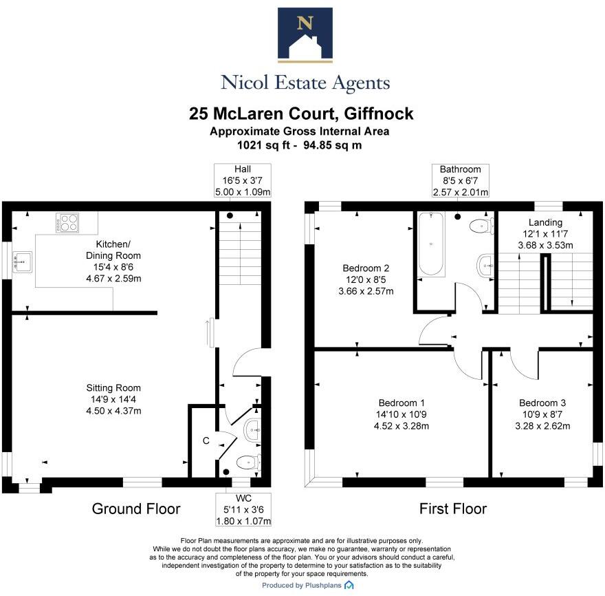 Mclaren Court, Giffnock floorplan