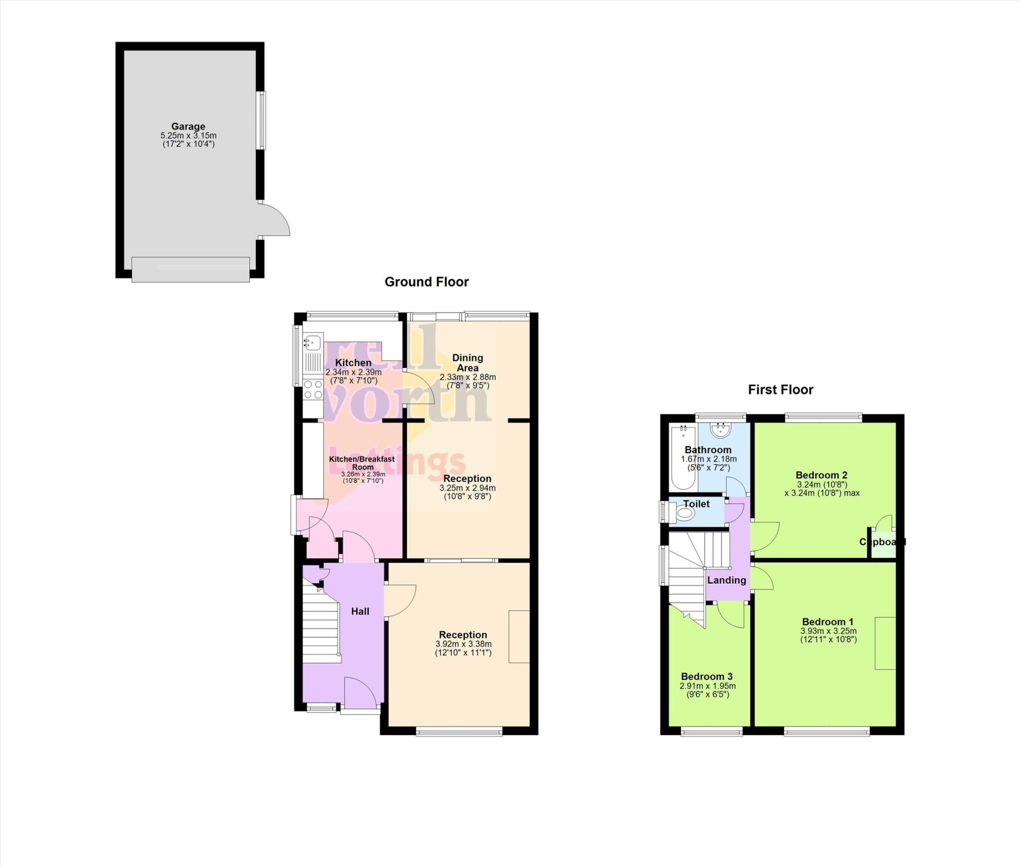 Renshaw Drive, Walton Le Dale, Preston floorplan