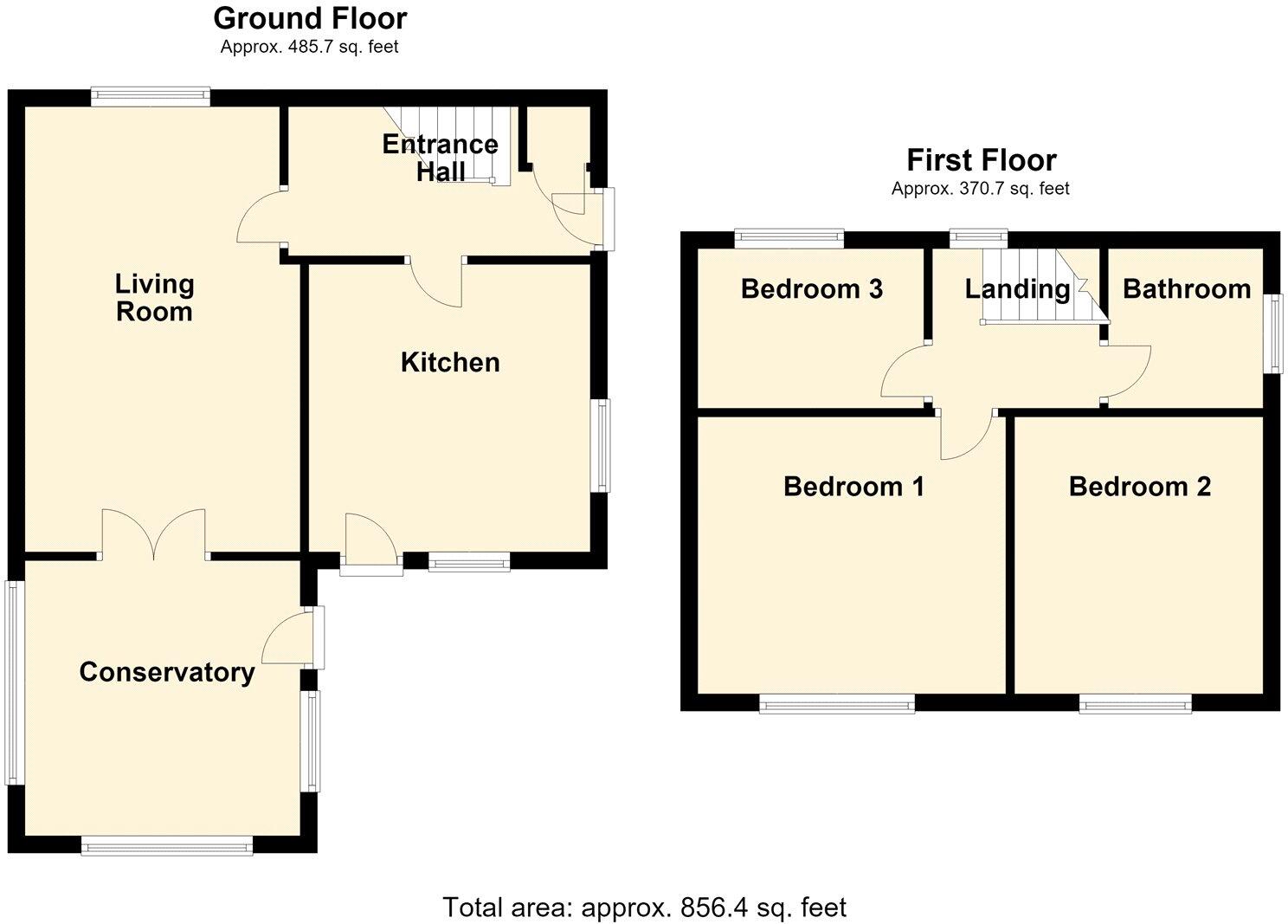 St James Street, Milnrow, Rochdale, OL16 floorplan