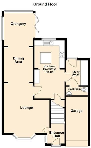 Fern Avenue, Cramlington floorplan