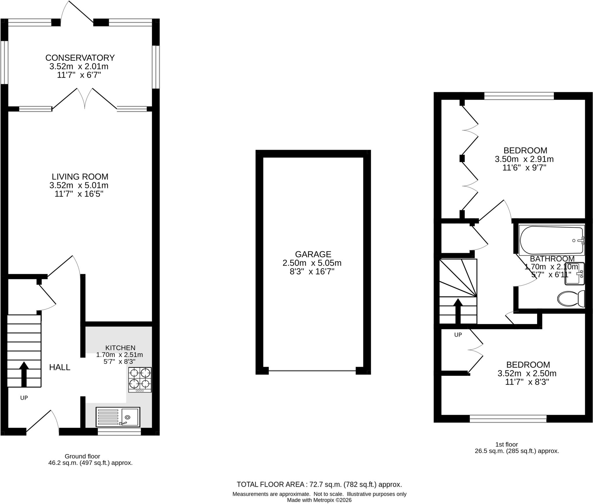 Grosvenor Avenue, Carshalton, SM5 floorplan