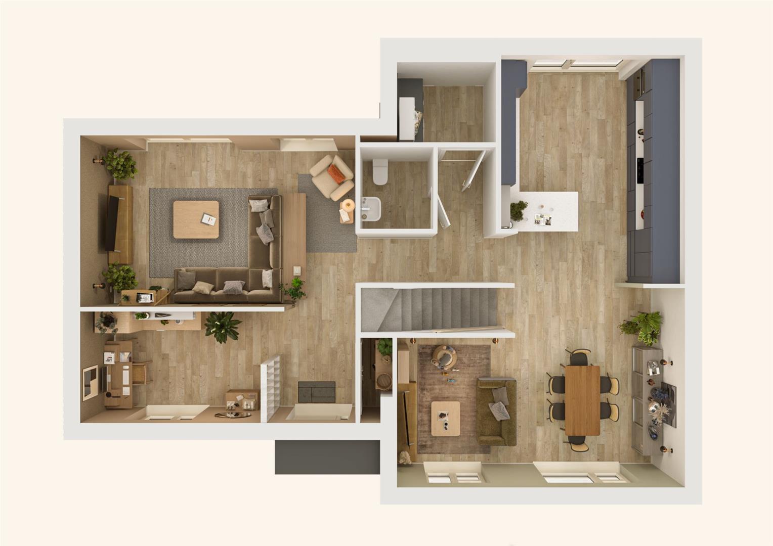 Cynefin, Horwich floorplan