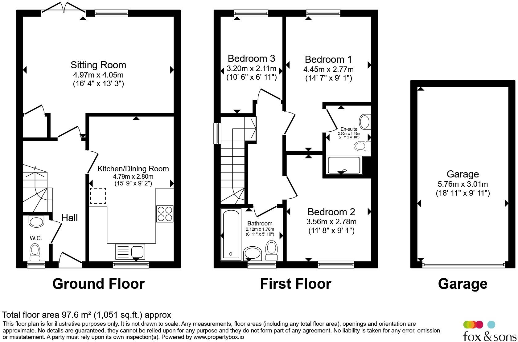 The Rew, West Broyle, Chichester floorplan