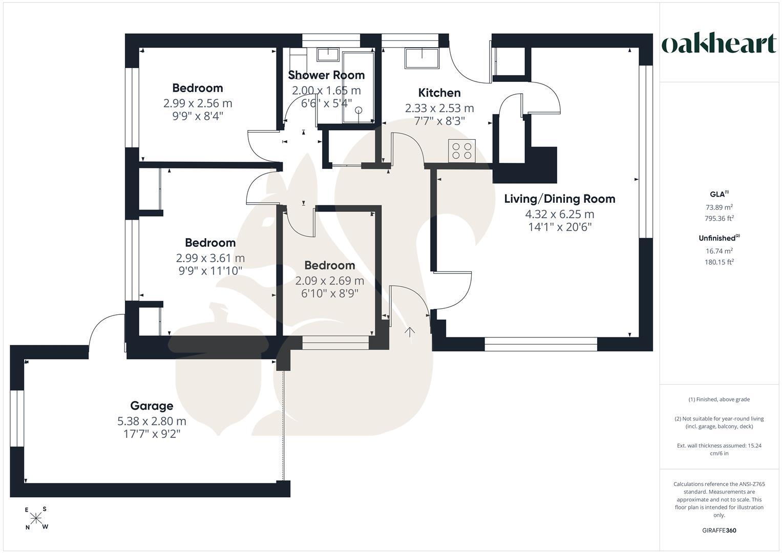 Deben Drive, Sudbury floorplan