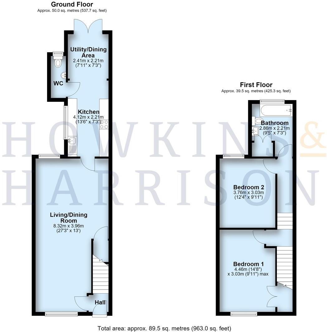 Moira Road, Woodville, DE11 floorplan