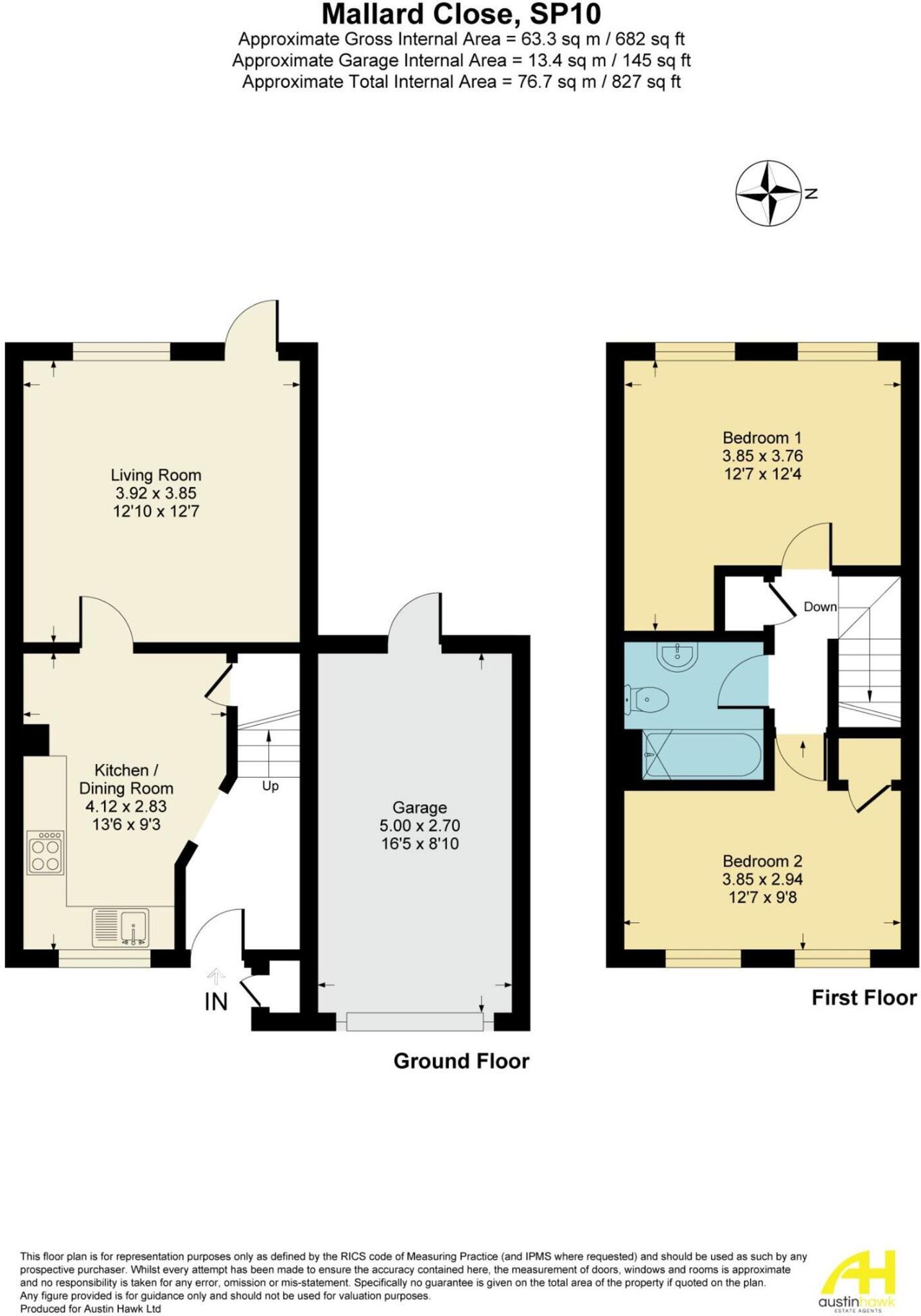 Mallard Close, Andover, SP10 floorplan