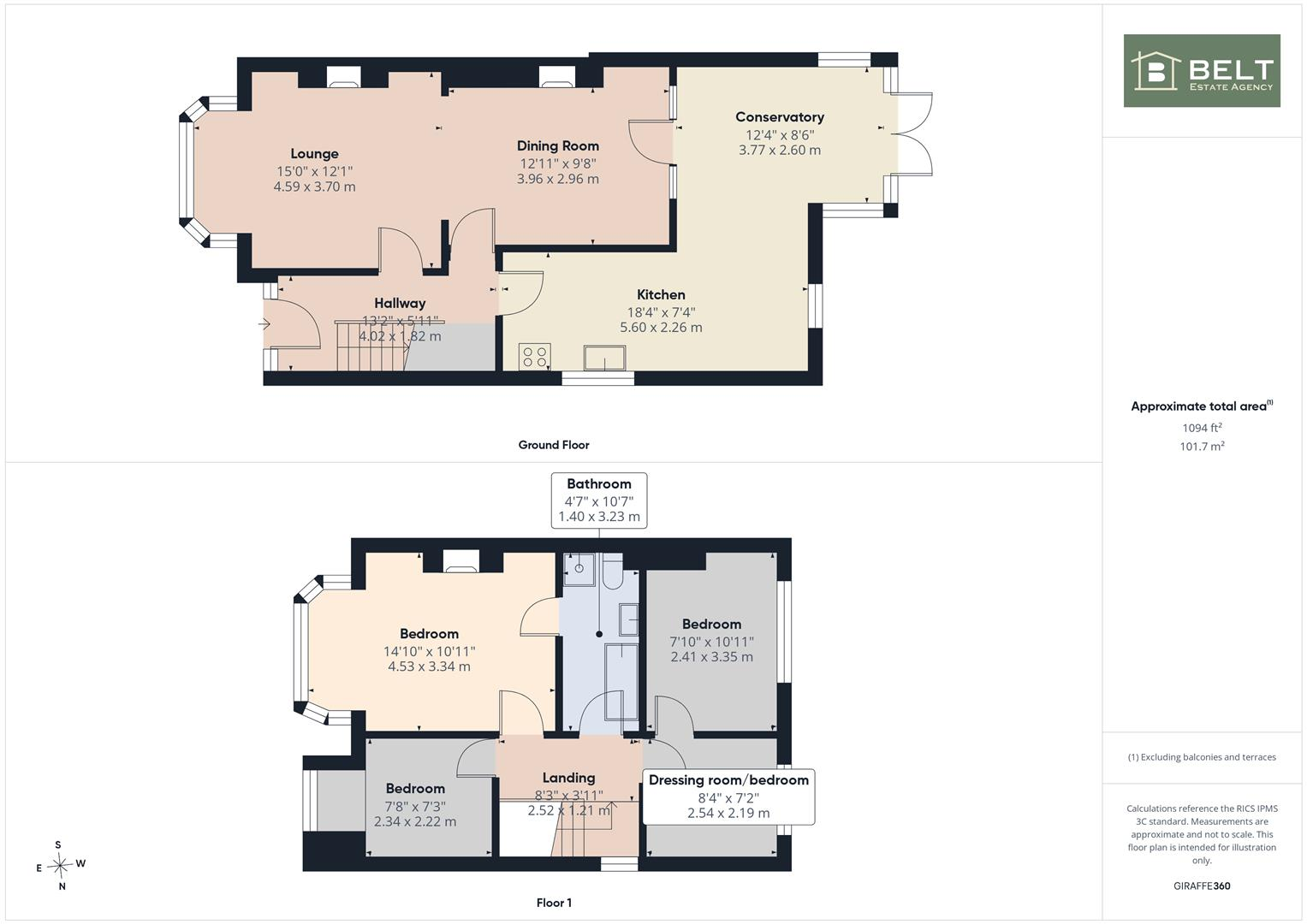Rosebery Avenue, Bridlington floorplan