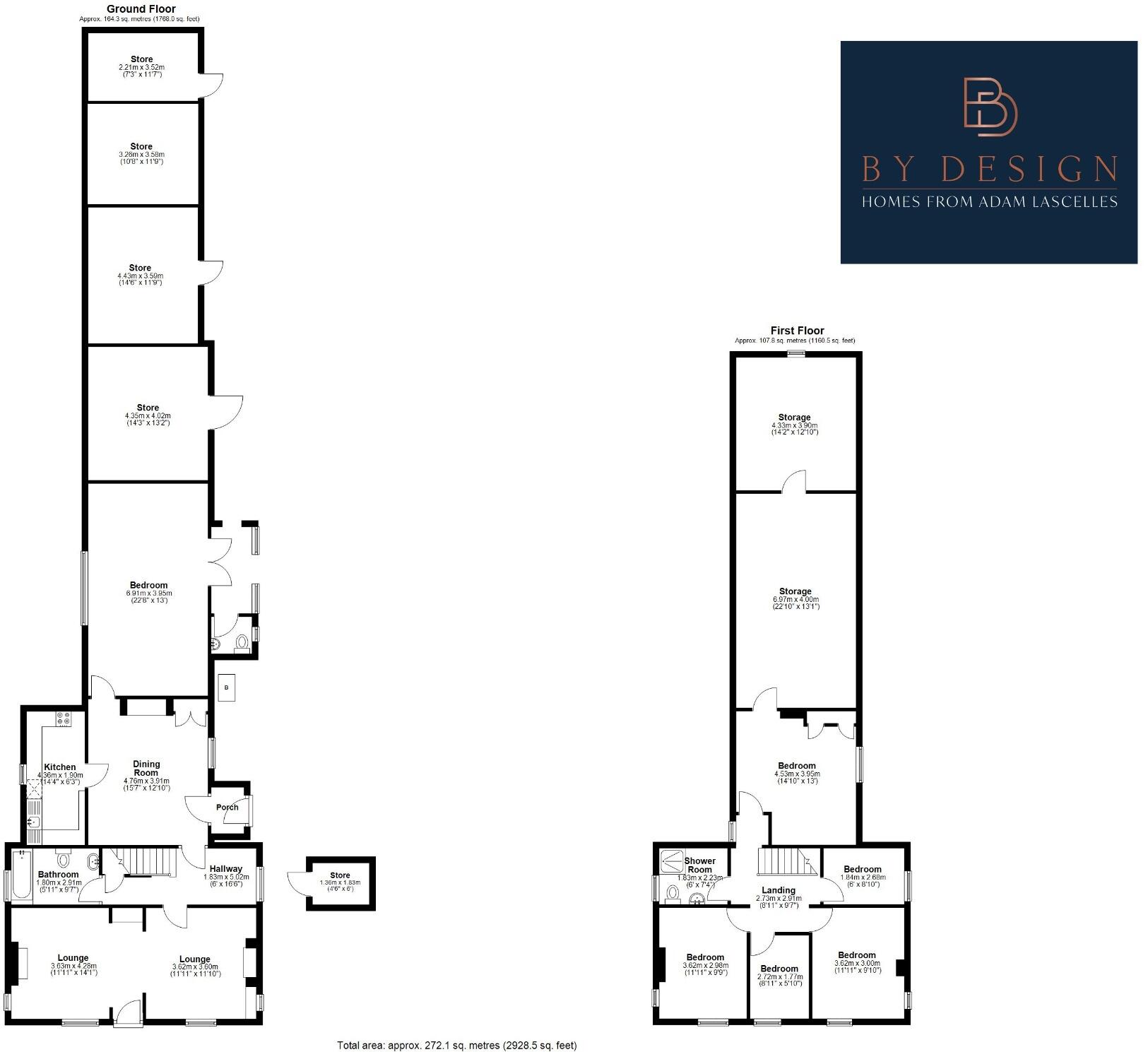 Raithby Road, Hagworthingham, Spilsby, Lincolnshire, PE23 4LF floorplan