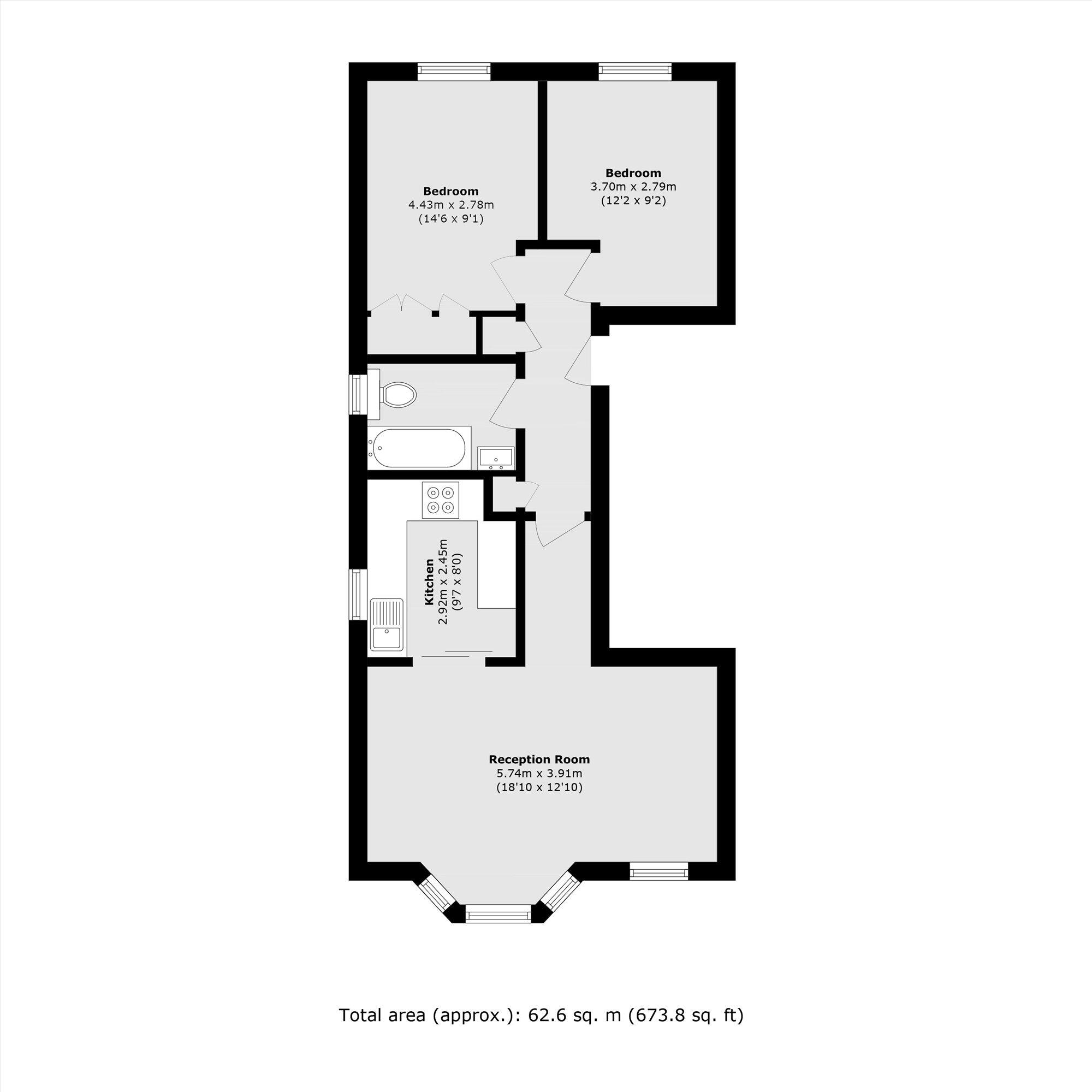 Welldon Crescent, Harrow floorplan