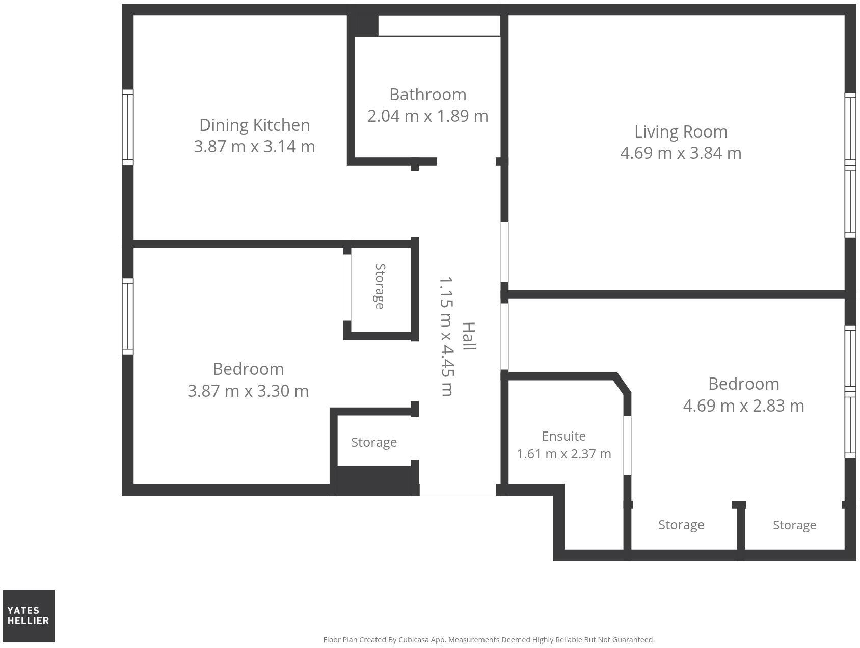 22 Larchfield Avenue, Scotstoun, G14 floorplan