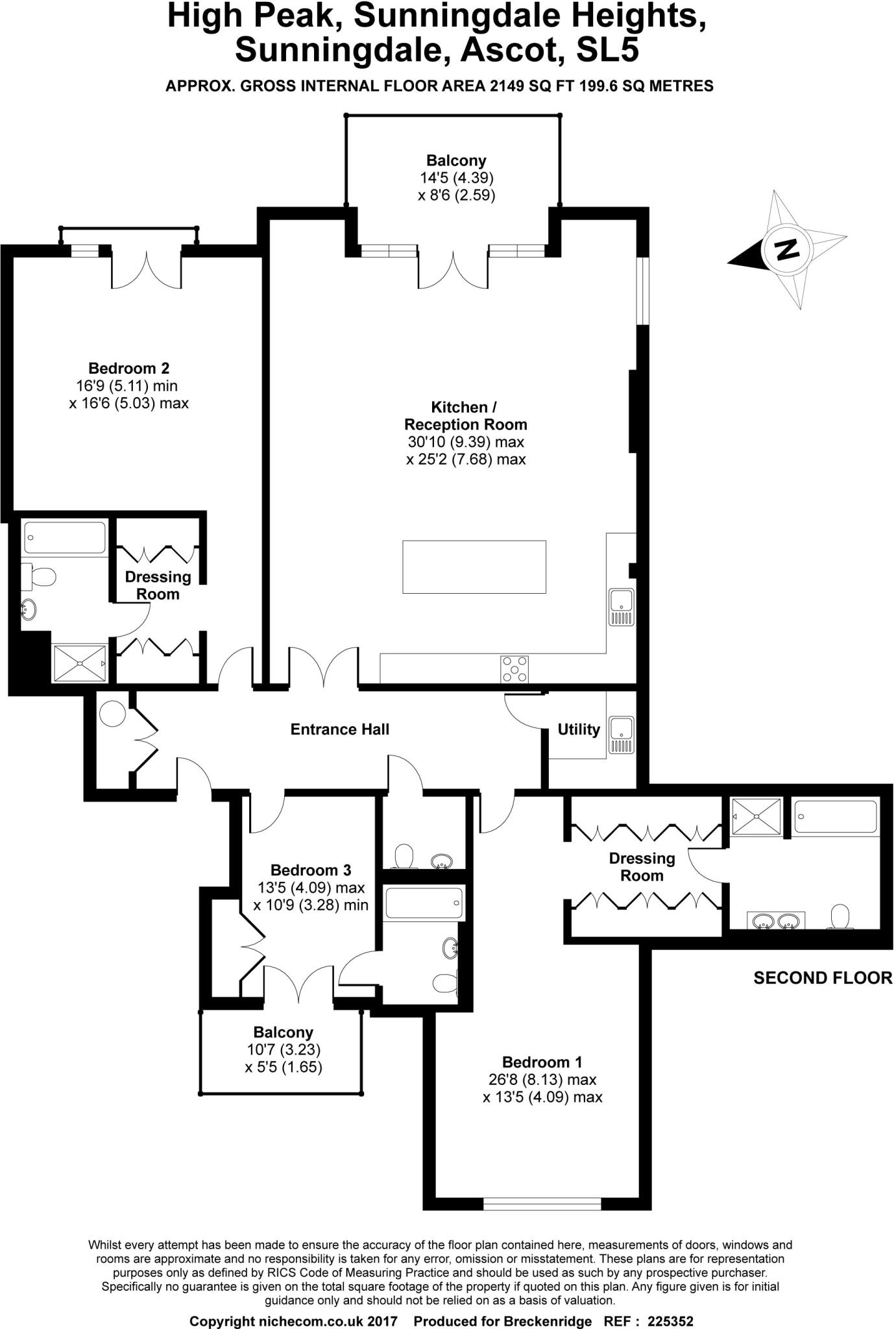 Sunningdale Heights, Sunningdale, Berkshire, SL5 floorplan