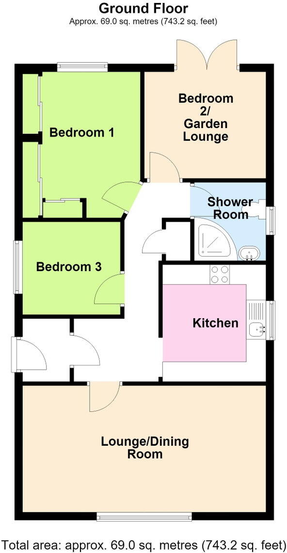 Kingston Crescent, Southport, PR9 floorplan