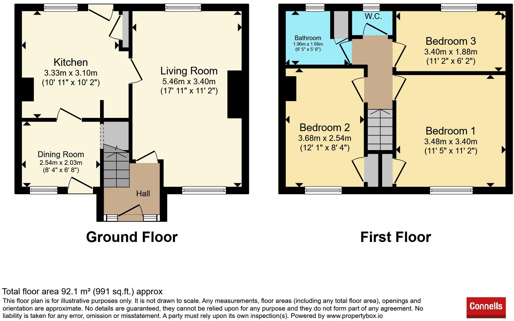 Lloyds Crescent, Exeter floorplan