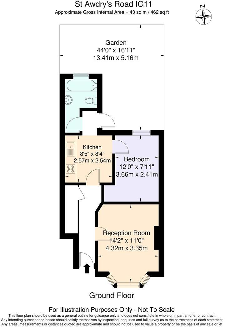 St. Awdrys Road, BARKING, IG11 floorplan