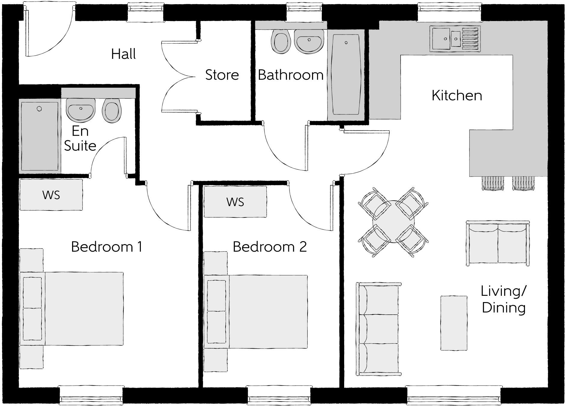 Church Road,
Otham,
Maidstone,
ME15 8SB floorplan