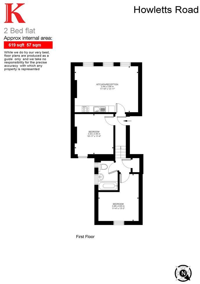 Howletts Road, Herne Hill floorplan