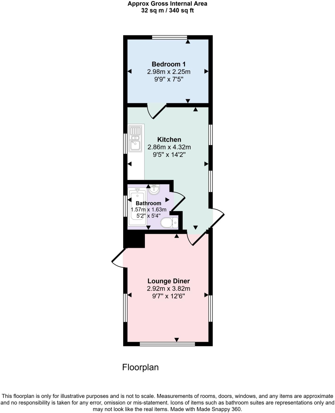 Whitehaven Park, Ingoldmells, PE25 floorplan