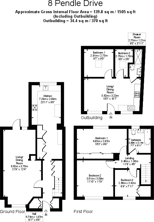Pendle Drive, Basildon floorplan