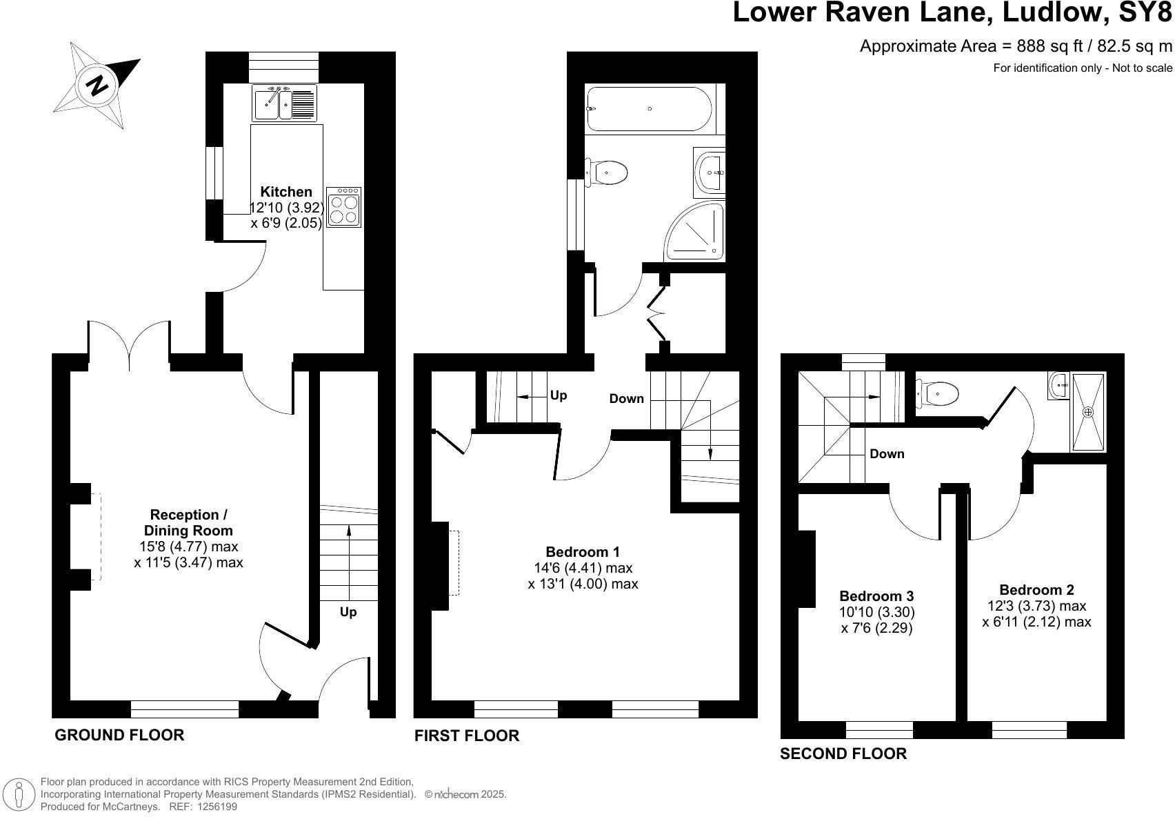 Lower Raven Lane, Ludlow, Shropshire floorplan