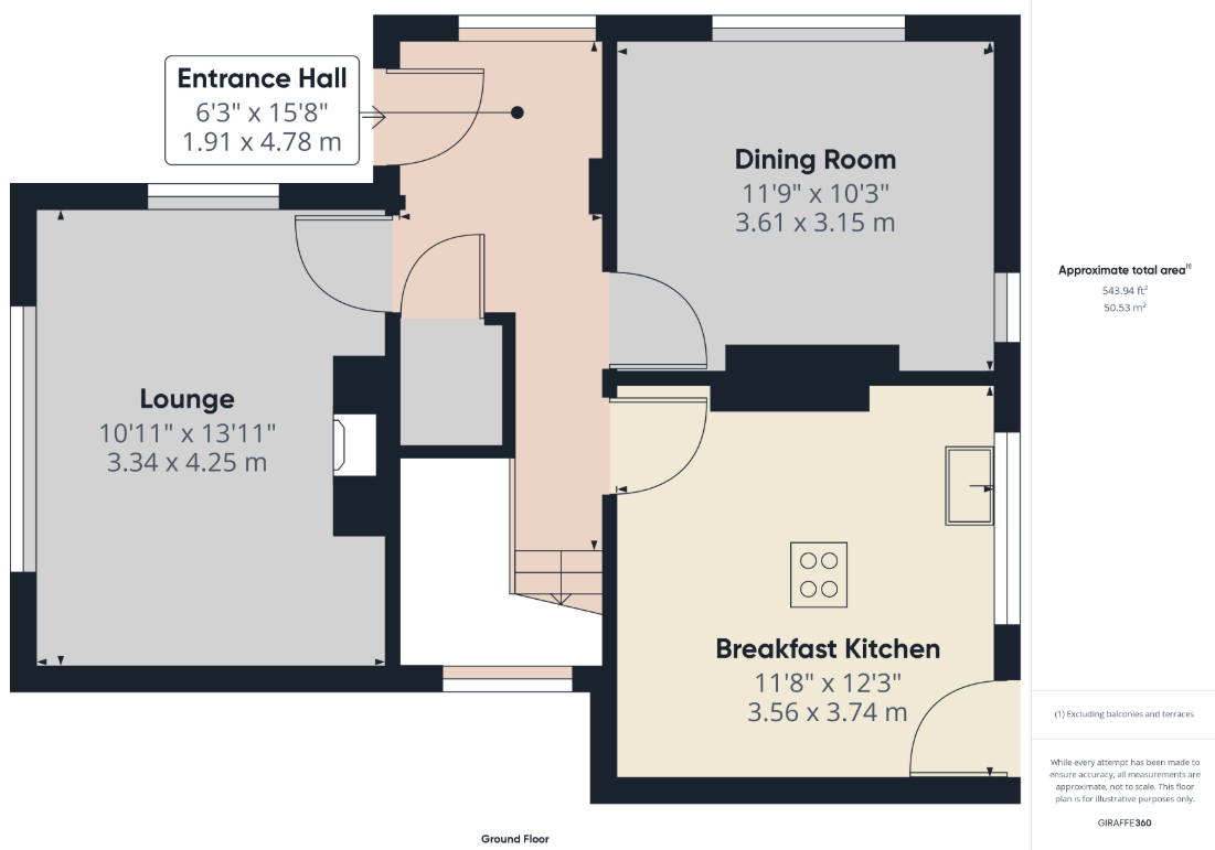 Springfield Road, Chellaston floorplan