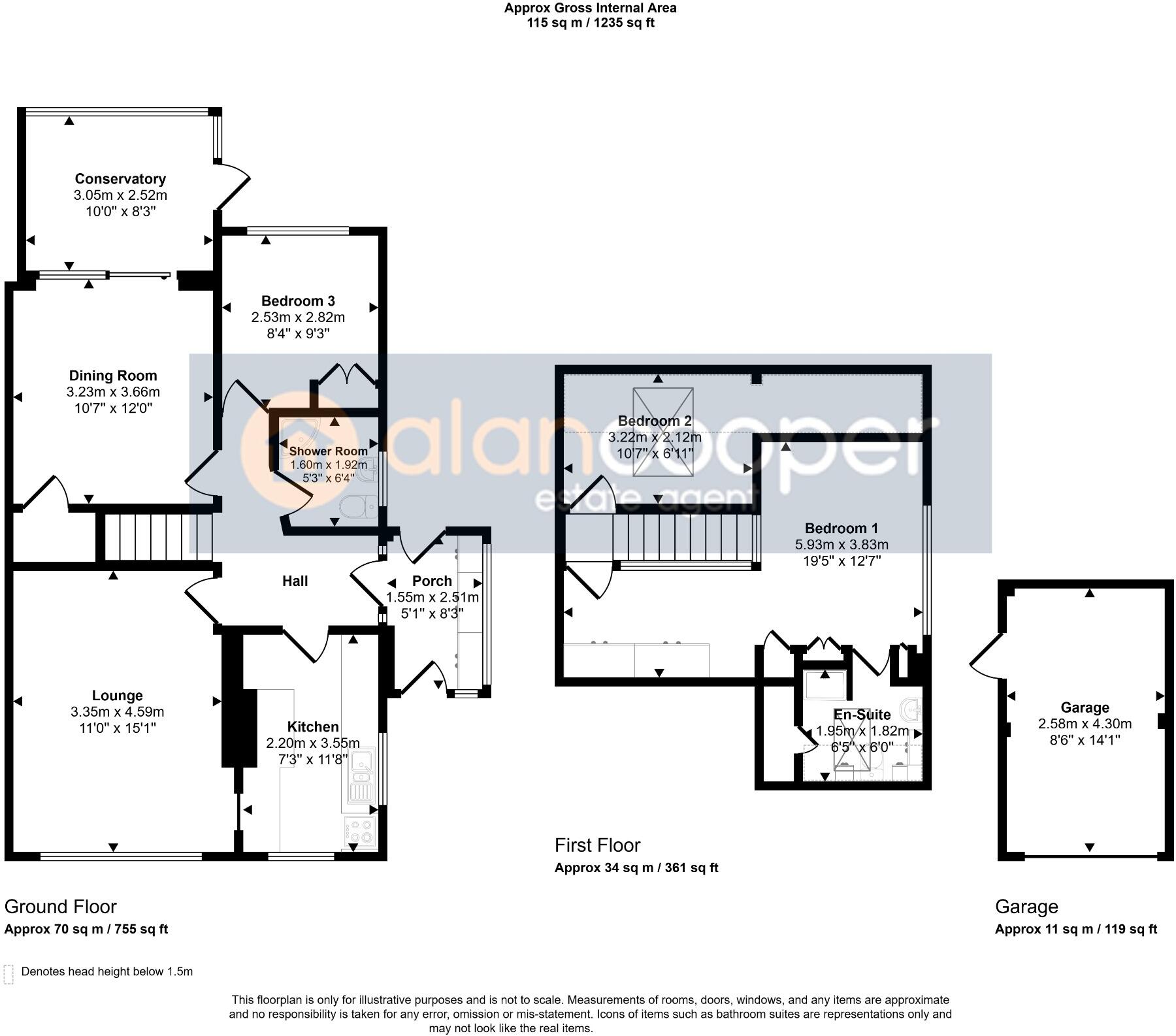 Church Lane, Weddington, Nuneaton, CV10 0EY floorplan