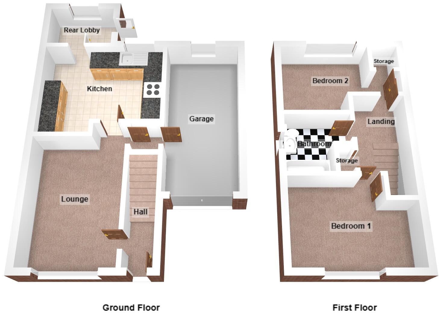 Higher Days Road, Swanage, Dorset, BH19 floorplan