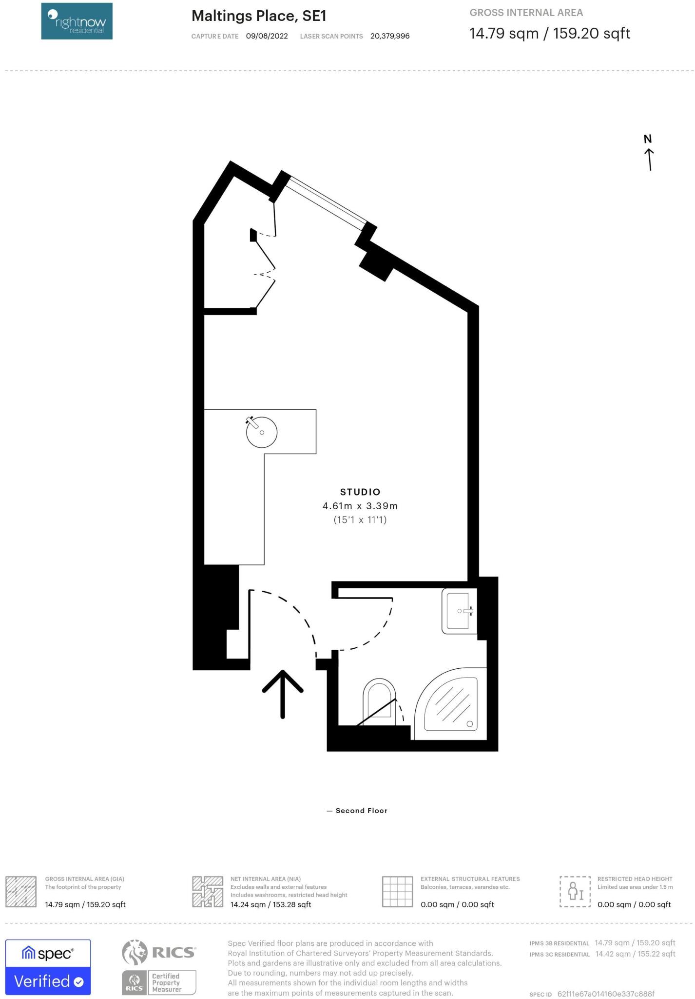 Maltings Place, Tower Bridge Road, SE1 floorplan