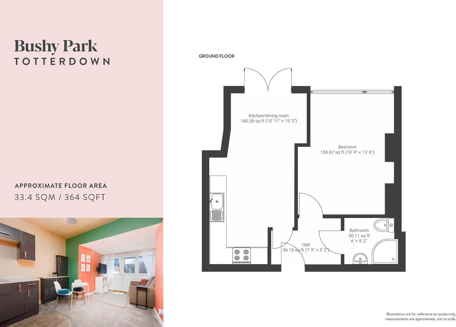 Bushy Park, Totterdown floorplan
