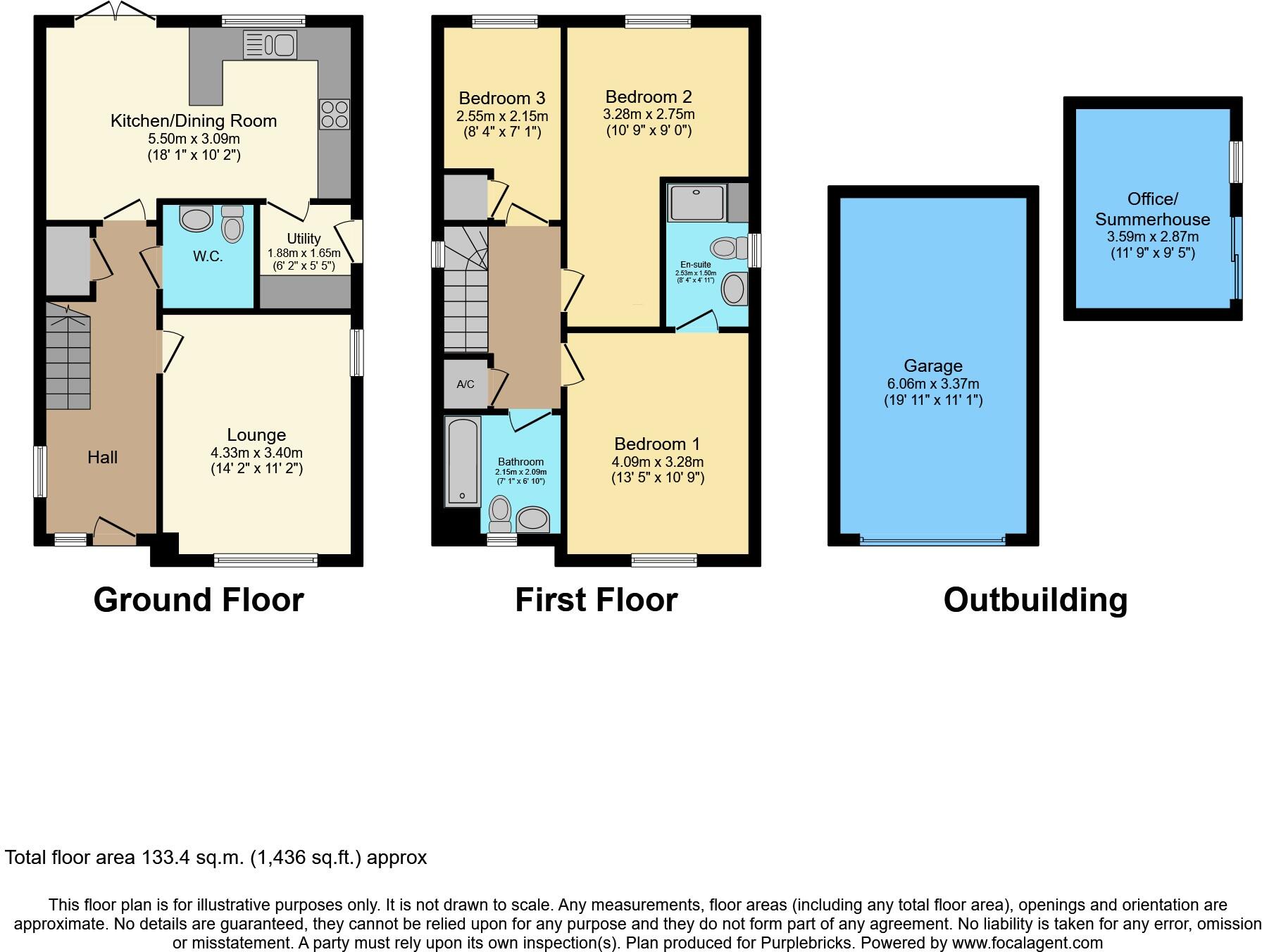 Robins Lane, Southam, CV47 floorplan