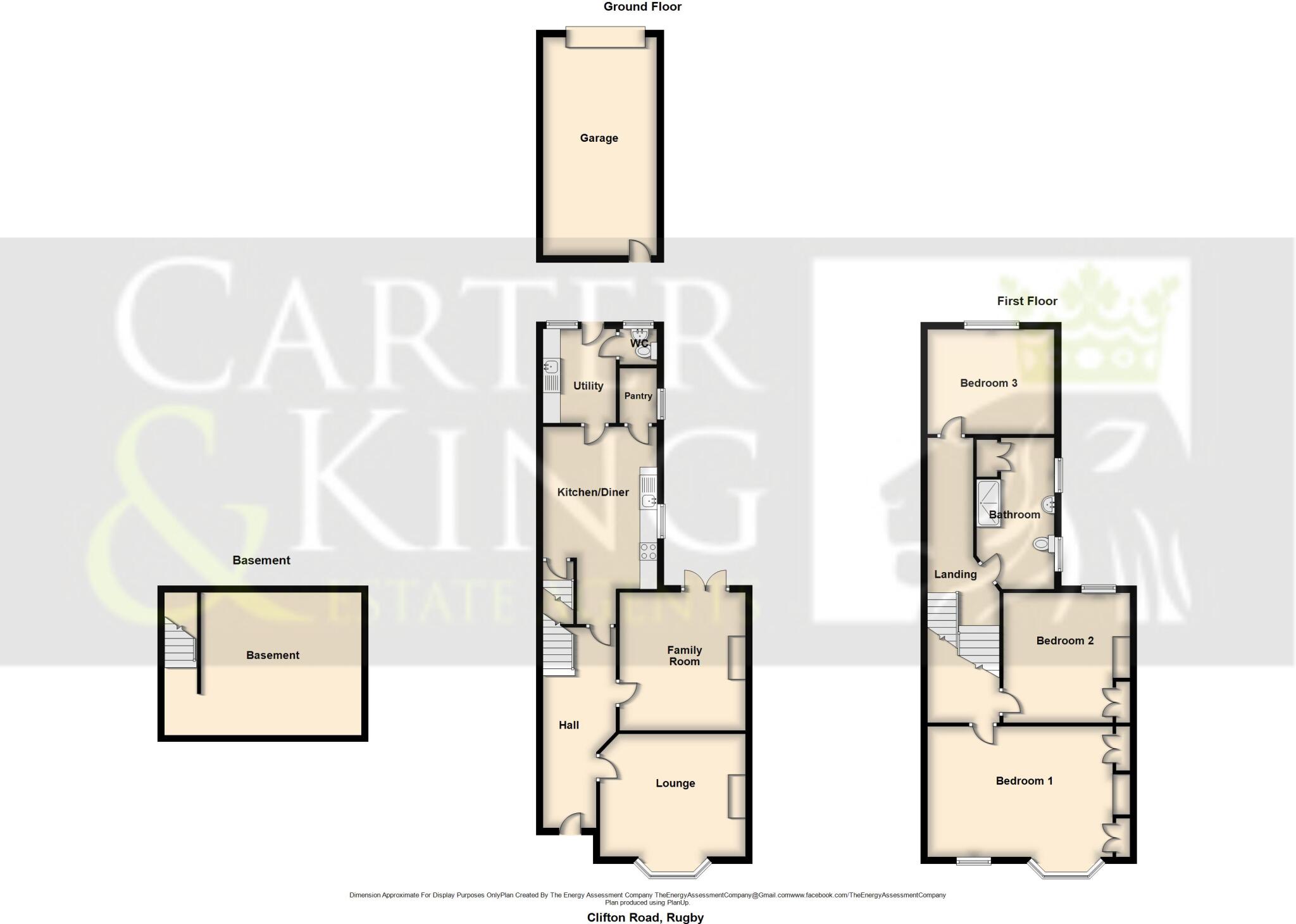 Clifton Road, Rugby floorplan