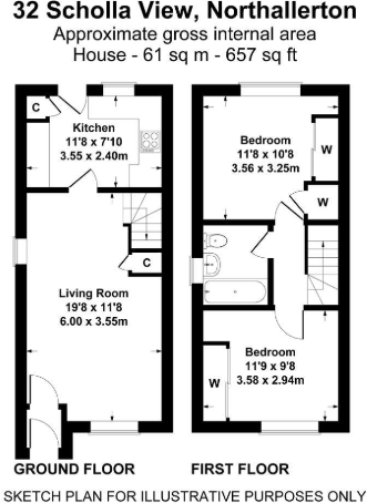 Scholla View, Northallerton, North Yorkshire, DL6 floorplan