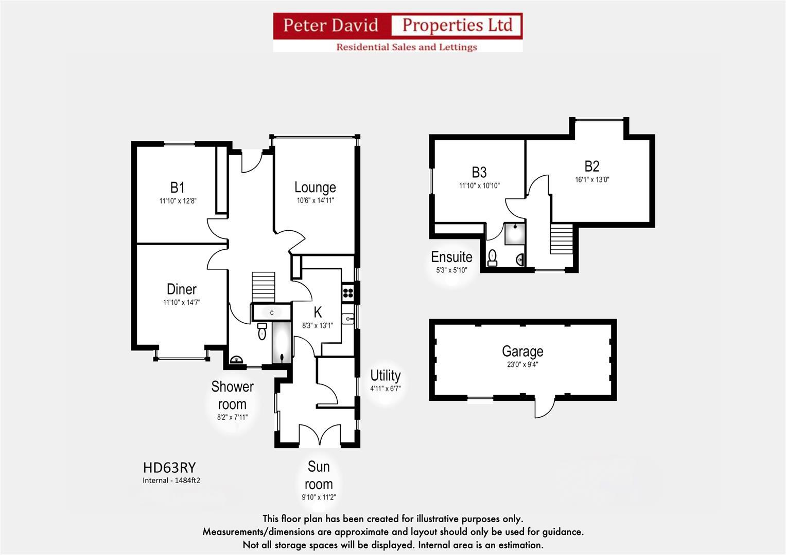 Lyndhurst Avenue, Brighouse floorplan