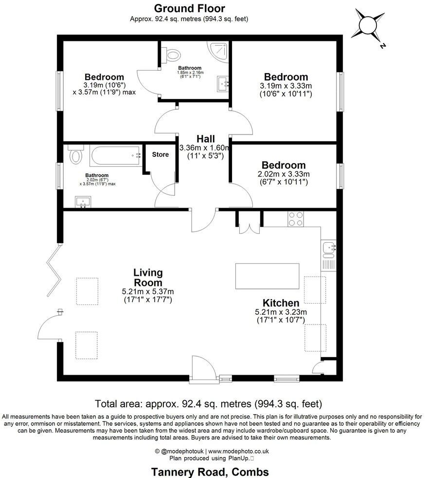 Tannery Road, Moats Tye, IP14 floorplan