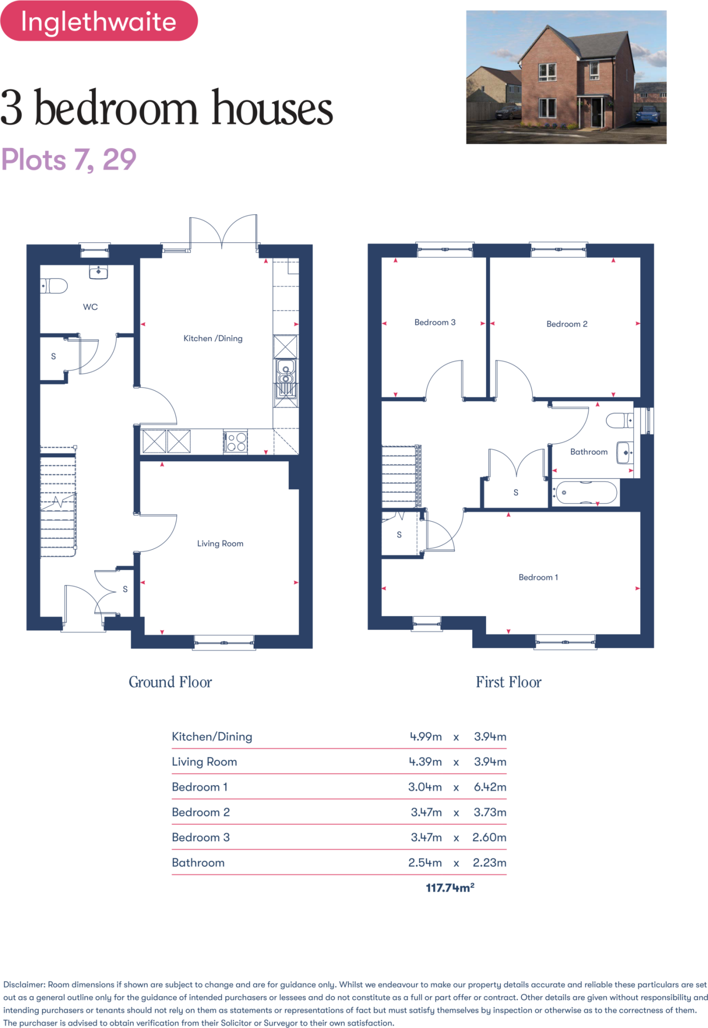 Newton Leys Plot 29, Bletchley, MK3 5NF floorplan