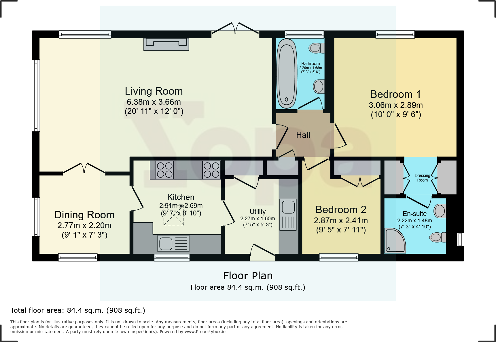Warrant Road, Market Drayton, TF9 floorplan