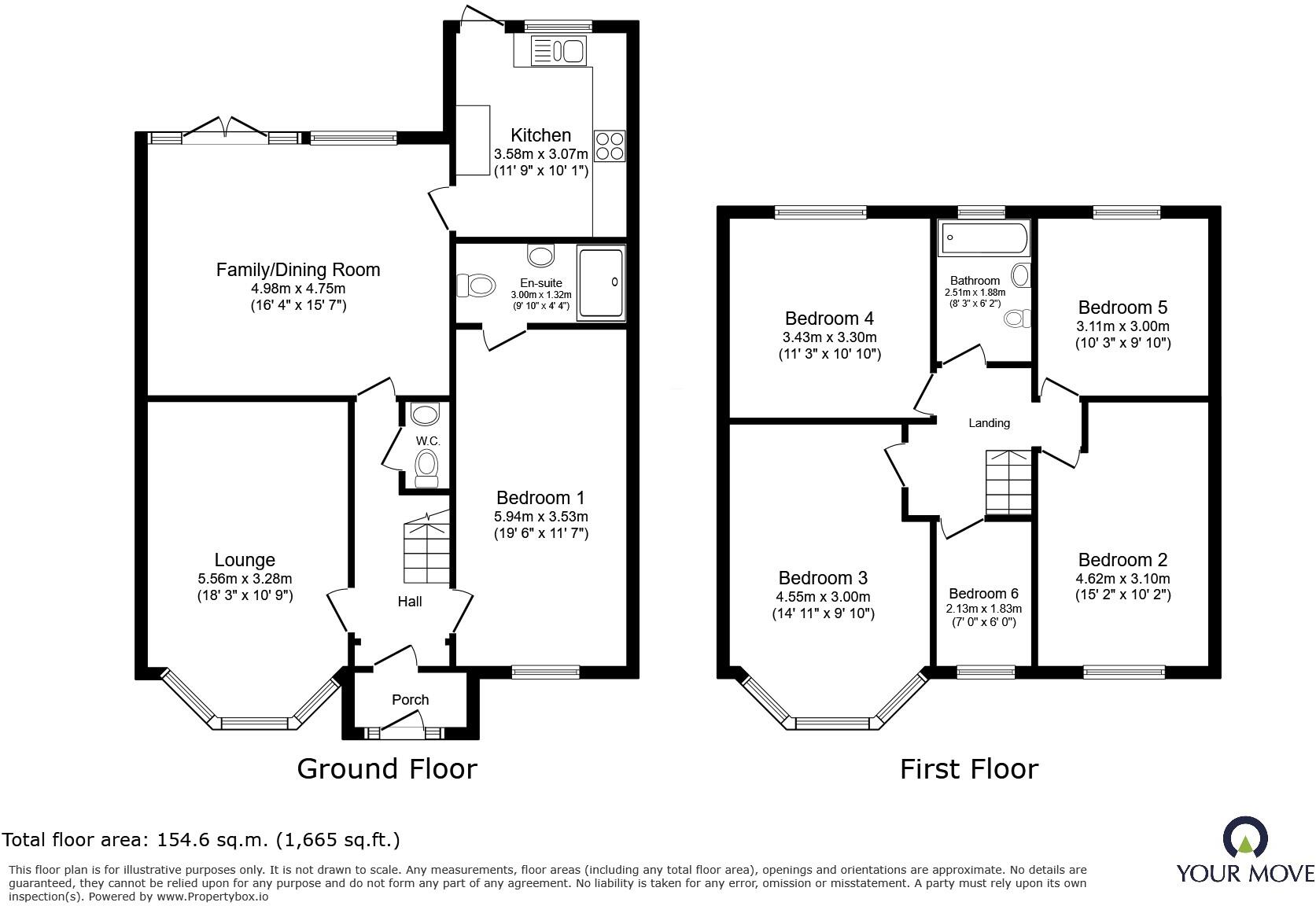 Swithland Avenue, Leicester, Leicestershire, LE4 floorplan