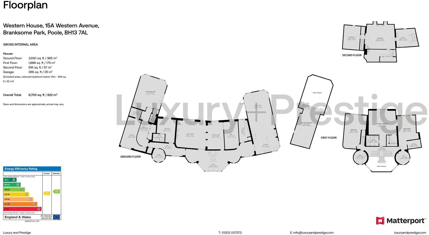 Western Avenue, Branksome Park floorplan