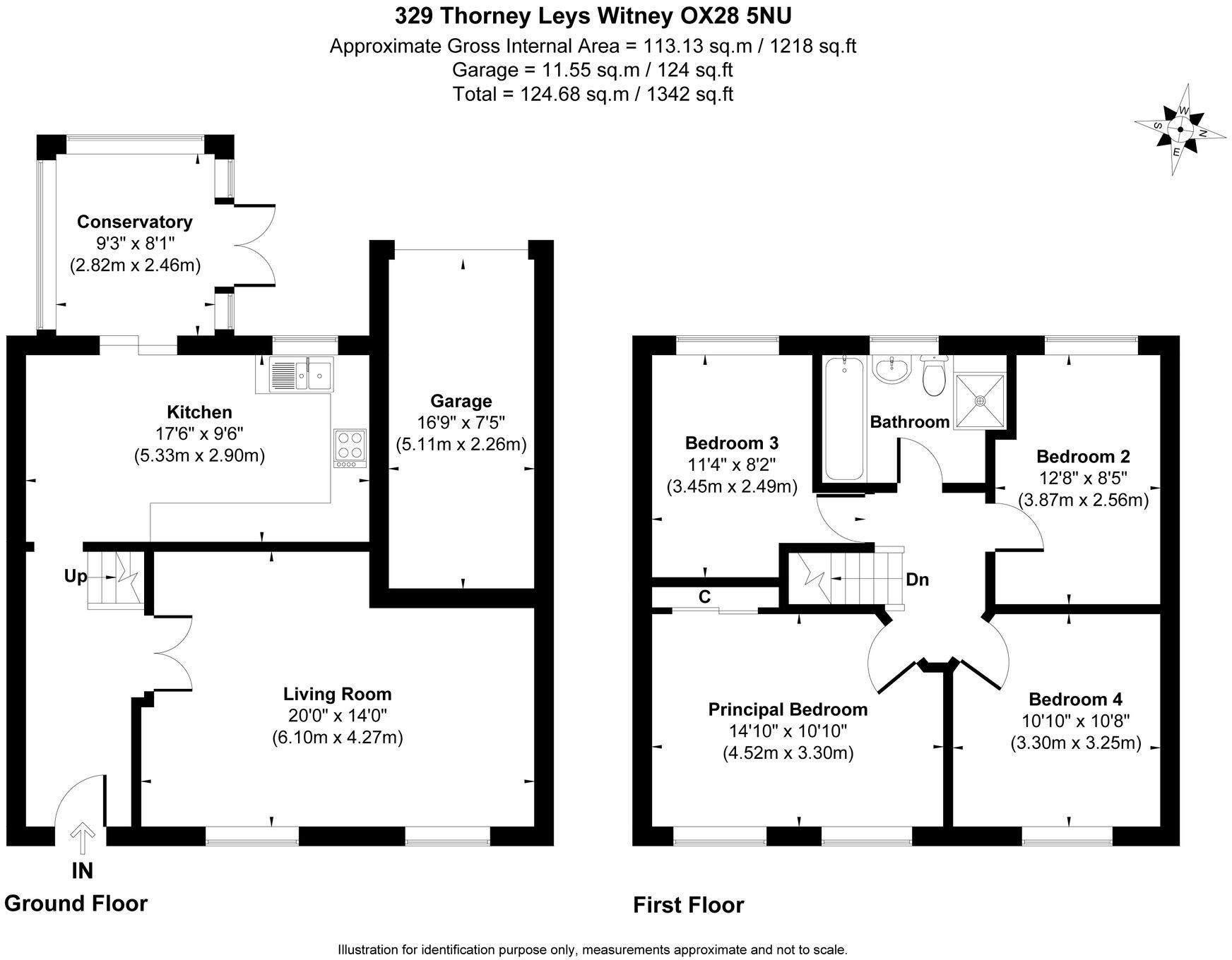 Thorney Leys, Witney, OX28 floorplan