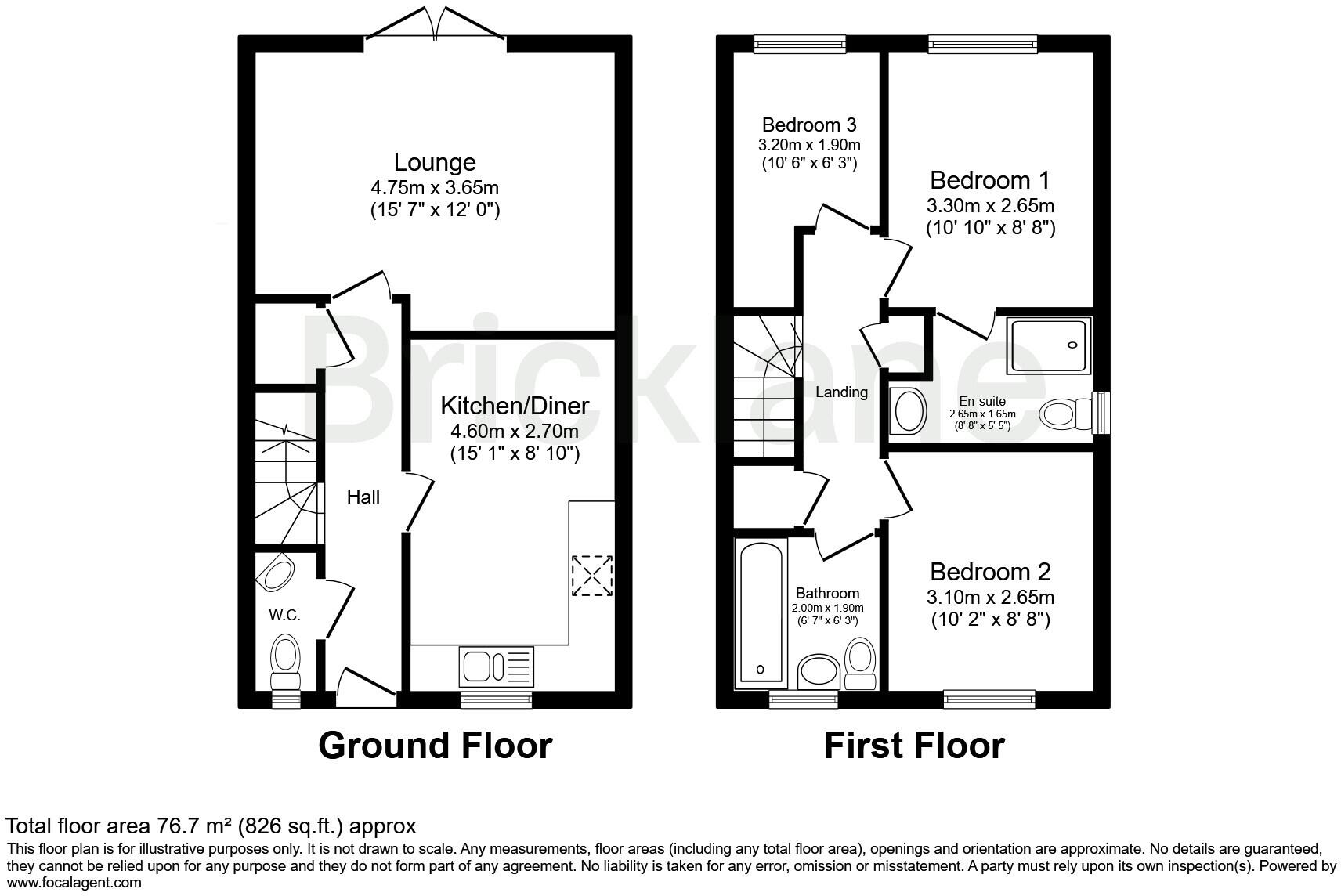 24 Stonemason Way, PE4 floorplan