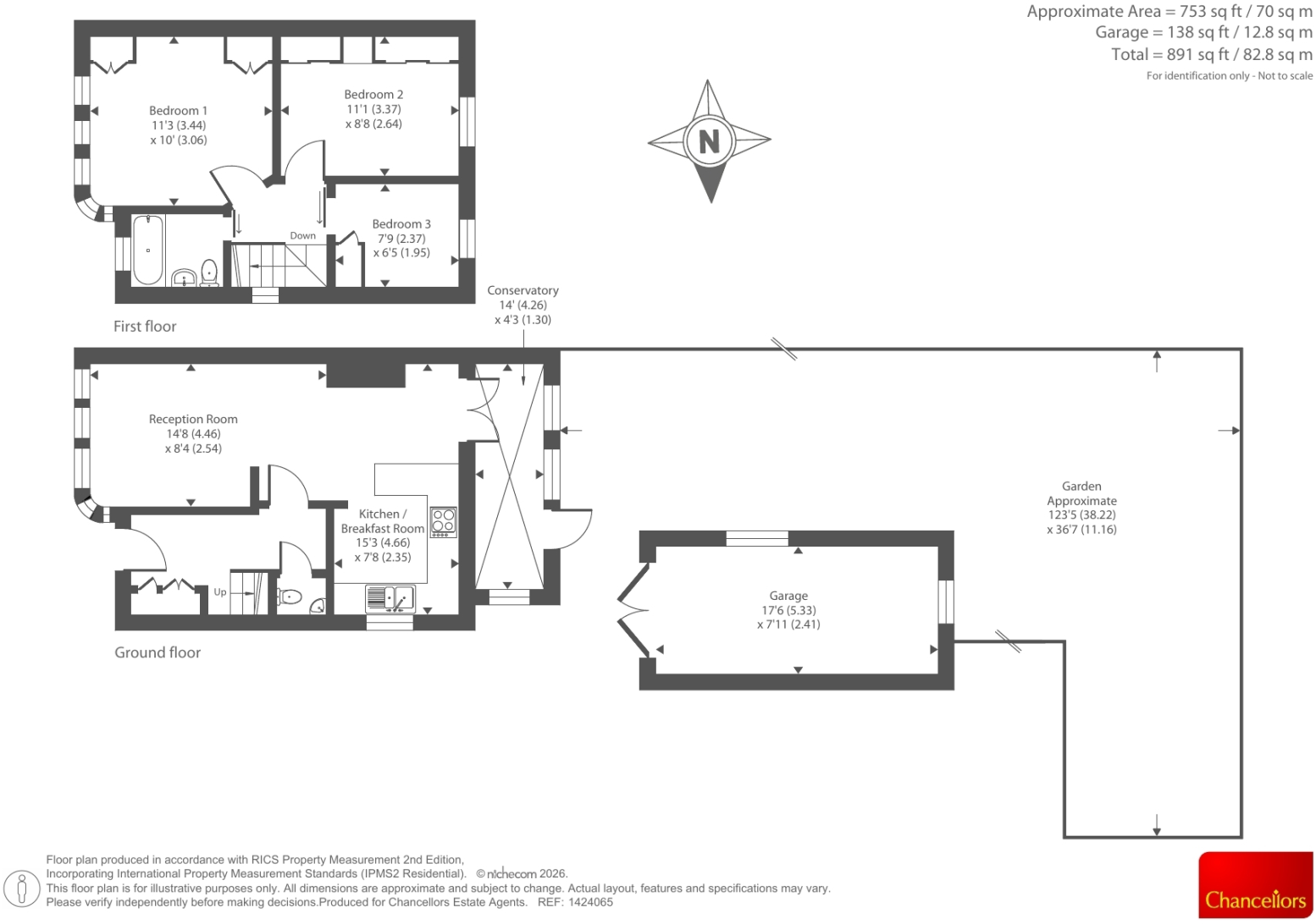 Crabtree Road, Oxford floorplan