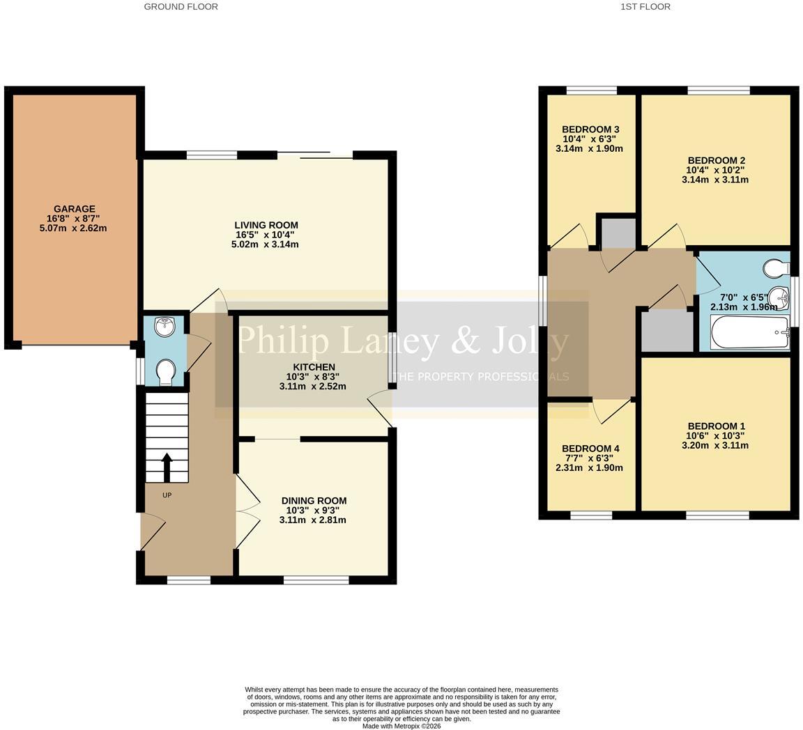 Sudeley Close, Malvern floorplan