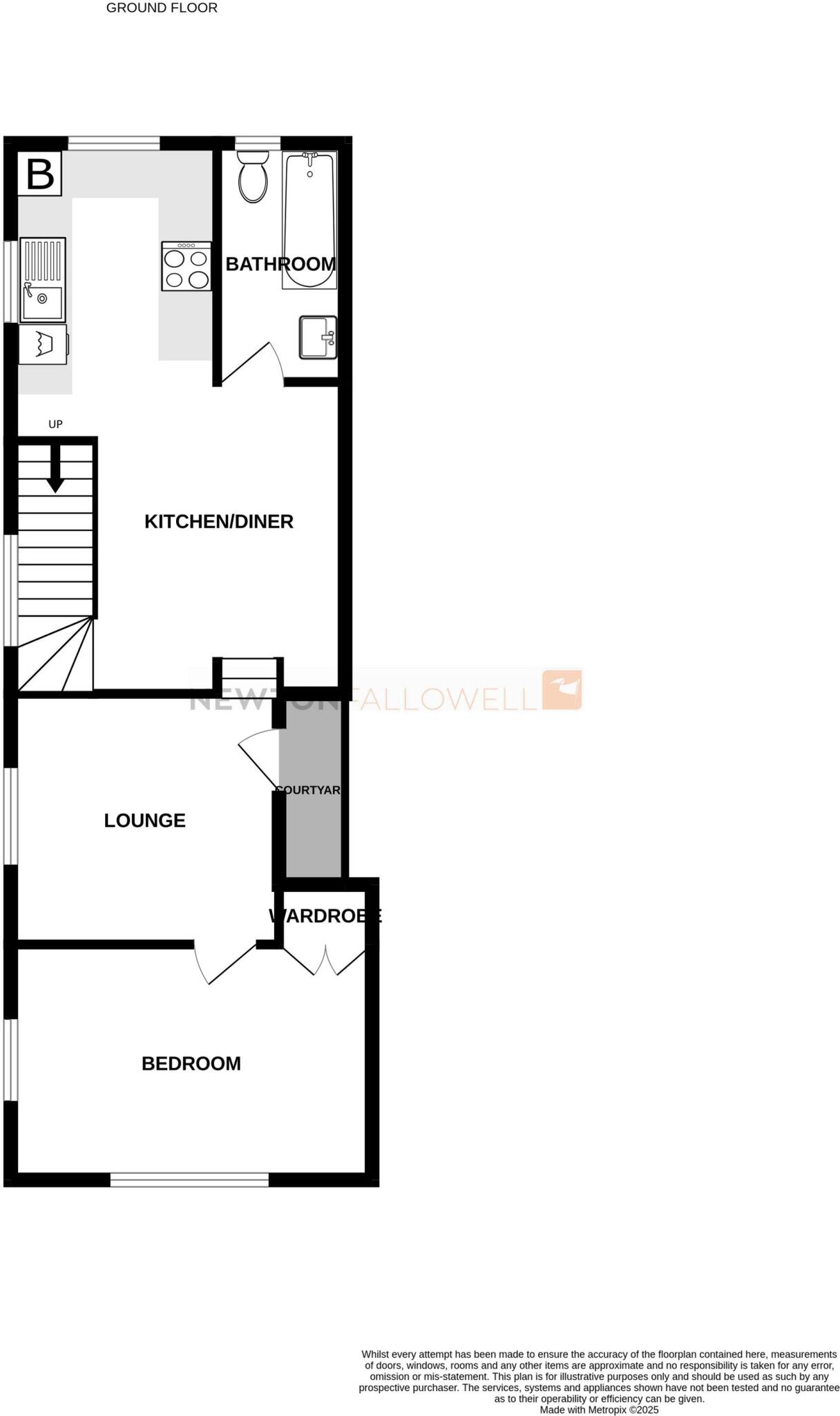 Castlegate, Grantham, NG31 floorplan