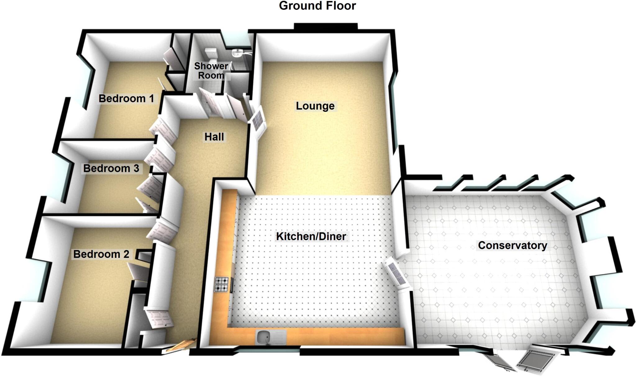 Ashgrove Road, Rattray, Blairgowrie floorplan