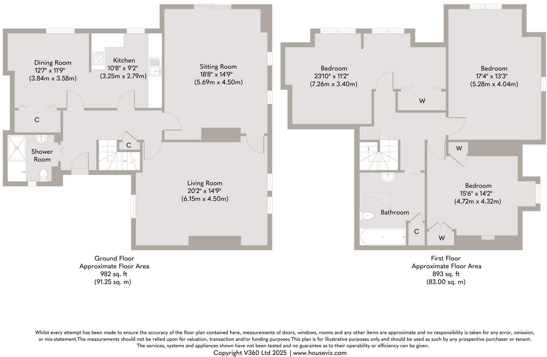 Three Bedroom Sea View Apartment in Hunstanton floorplan