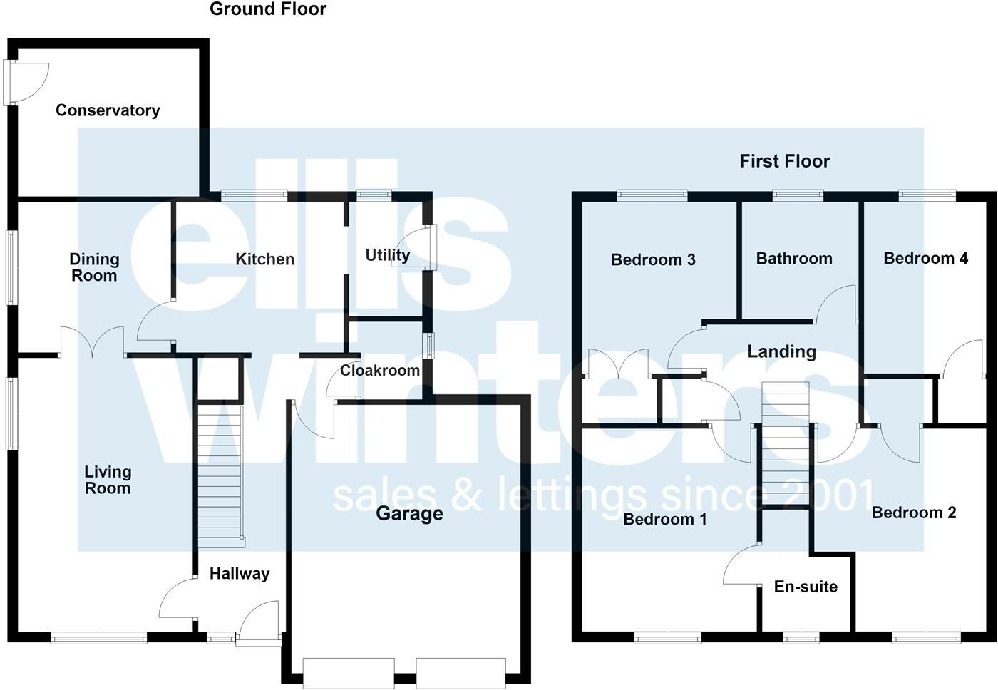 Farthing Lane, St. Ives floorplan